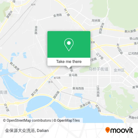 金保源大众洗浴 map