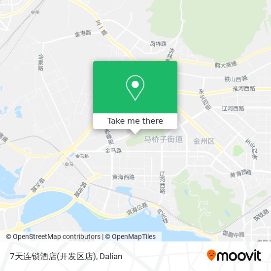 7天连锁酒店(开发区店) map