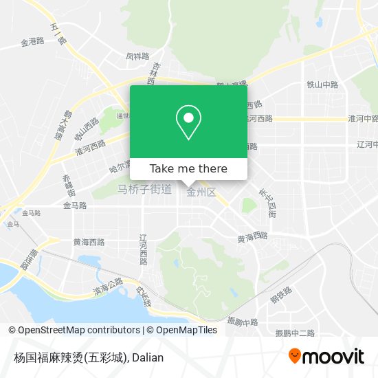 杨国福麻辣烫(五彩城) map