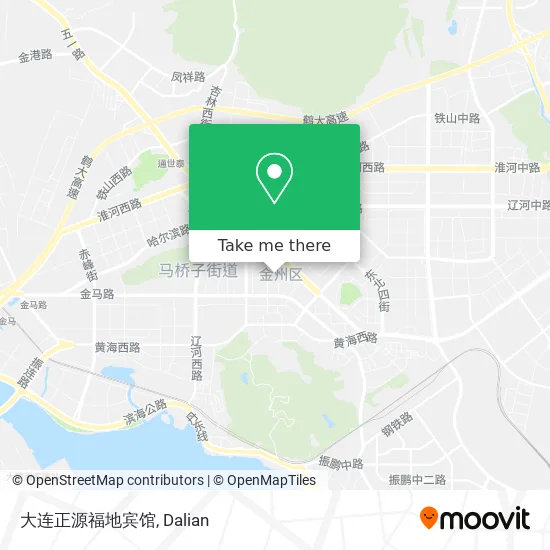 大连正源福地宾馆 map