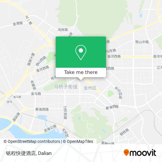 铭程快捷酒店 map