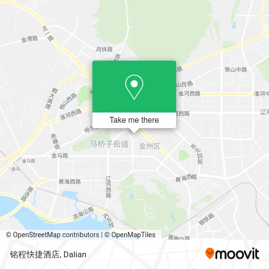 铭程快捷酒店 map