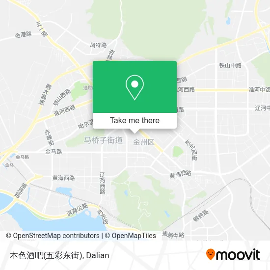 本色酒吧(五彩东街) map