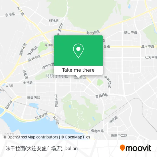 味千拉面(大连安盛广场店) map