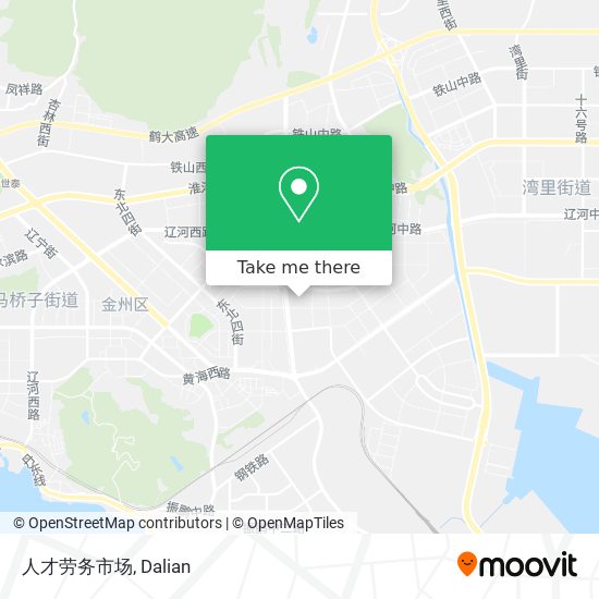 人才劳务市场 map