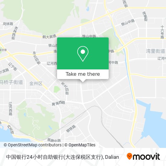 中国银行24小时自助银行(大连保税区支行) map