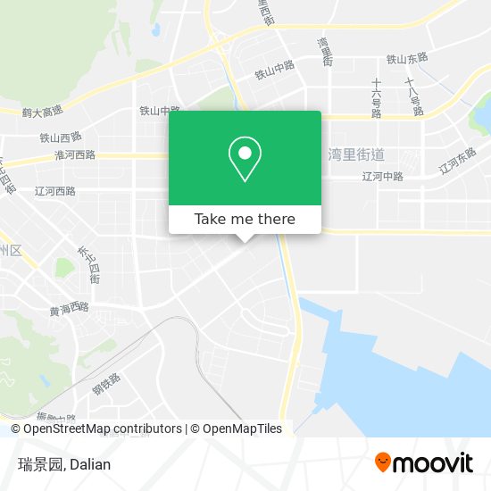 瑞景园 map