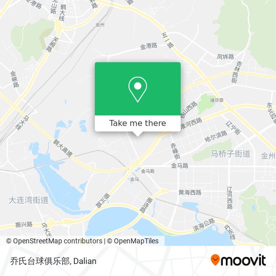 乔氏台球俱乐部 map
