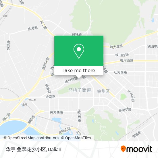 华宇·叠翠花乡小区 map
