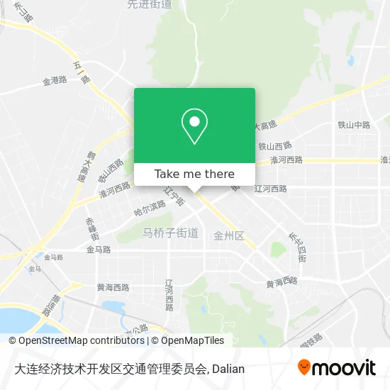 大连经济技术开发区交通管理委员会 map