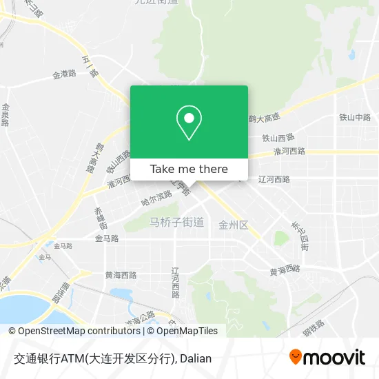 交通银行ATM(大连开发区分行) map