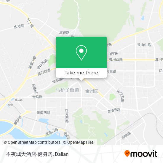 不夜城大酒店-健身房 map