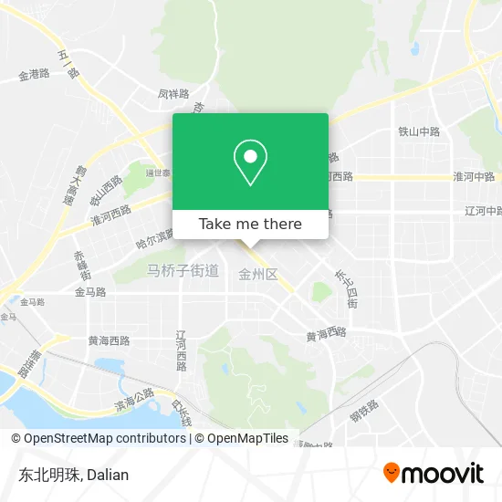 东北明珠 map