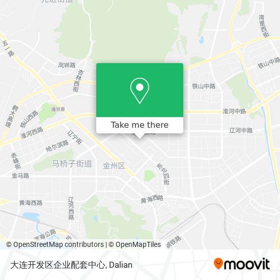 大连开发区企业配套中心 map