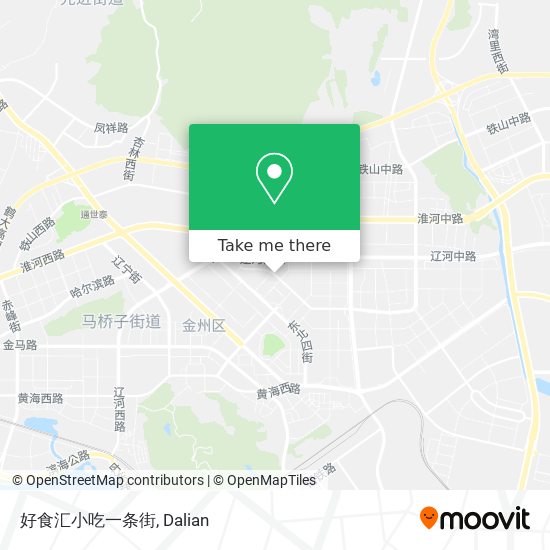 好食汇小吃一条街 map