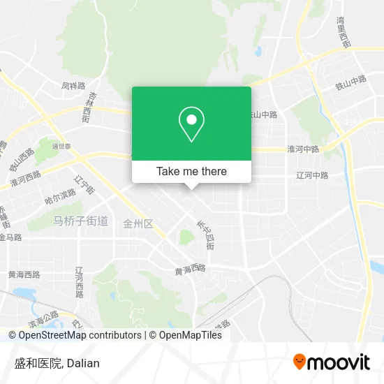 盛和医院 map