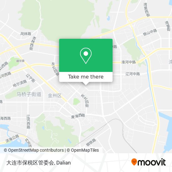 大连市保税区管委会 map