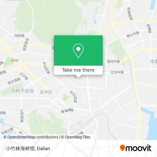 小竹林海鲜馆 map