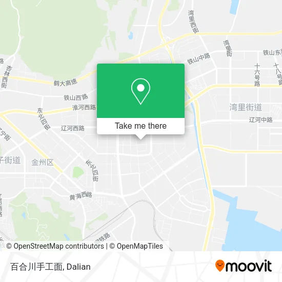 百合川手工面 map