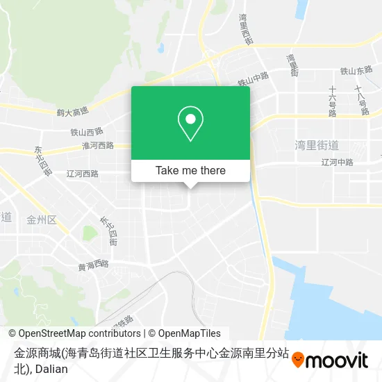 金源商城(海青岛街道社区卫生服务中心金源南里分站北) map
