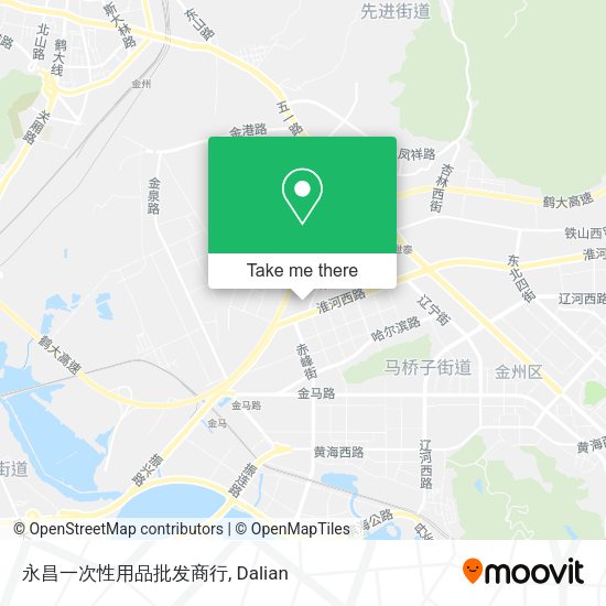 永昌一次性用品批发商行 map