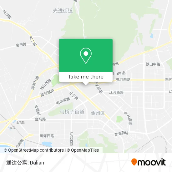 通达公寓 map