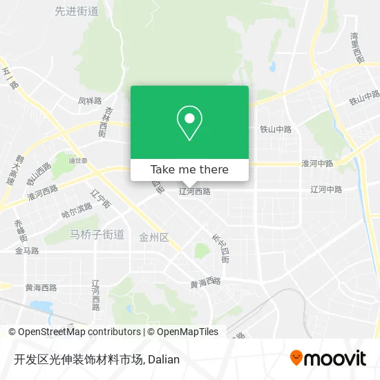 开发区光伸装饰材料市场 map