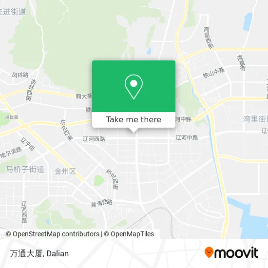 万通大厦 map