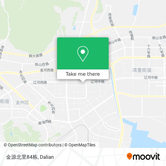 金源北里84栋 map