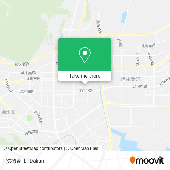 洪微超市 map