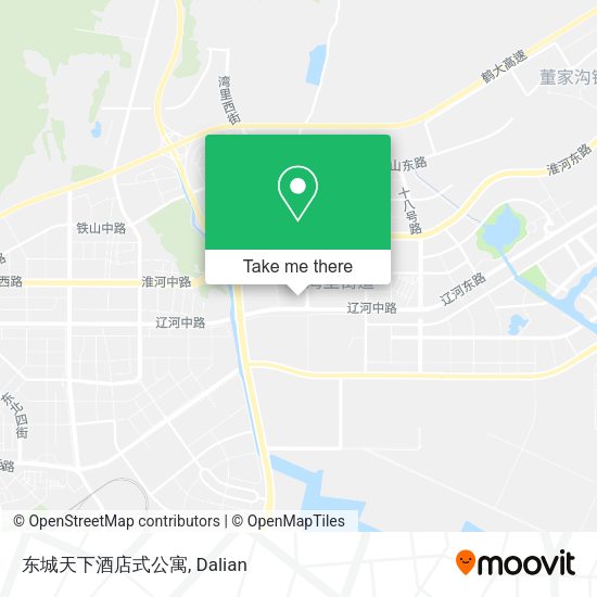 东城天下酒店式公寓 map