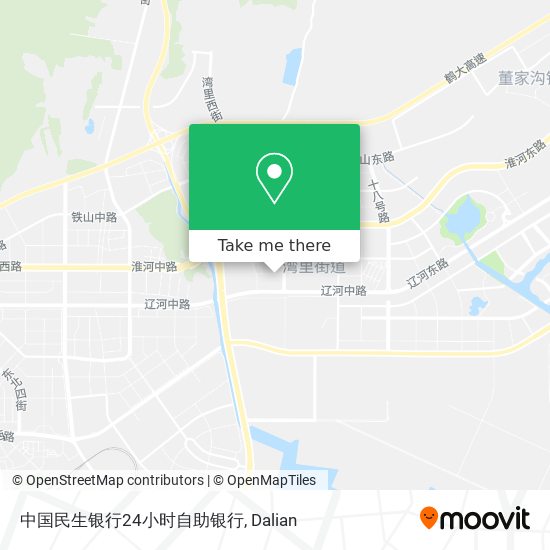 中国民生银行24小时自助银行 map