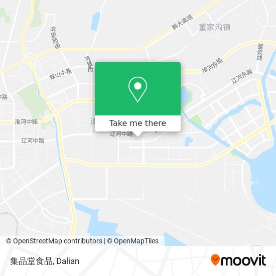 集品堂食品 map