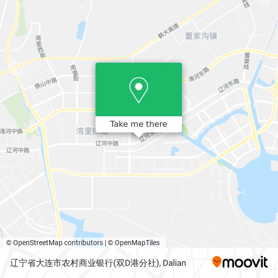 辽宁省大连市农村商业银行(双D港分社) map