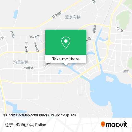 辽宁中医药大学 map