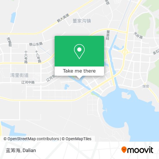 蓝筹海 map