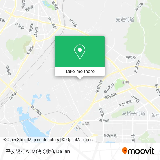 平安银行ATM(有泉路) map