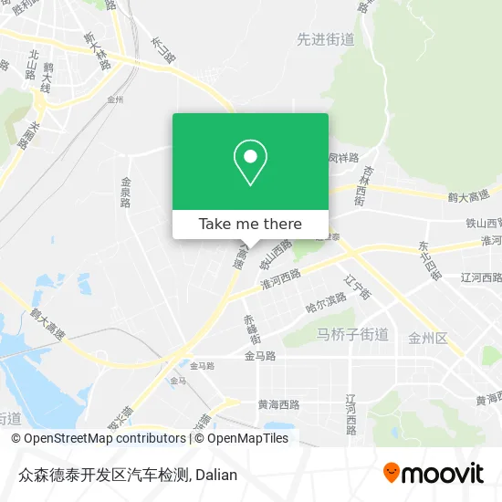 众森德泰开发区汽车检测 map