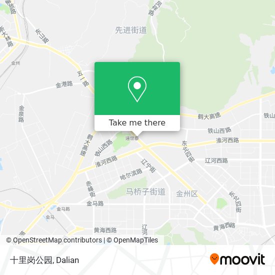 十里岗公园 map