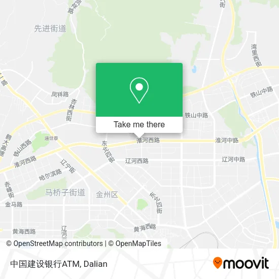 中国建设银行ATM map
