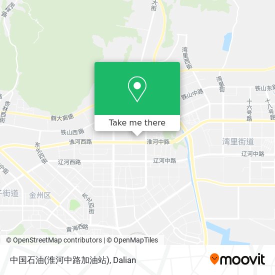 中国石油(淮河中路加油站) map