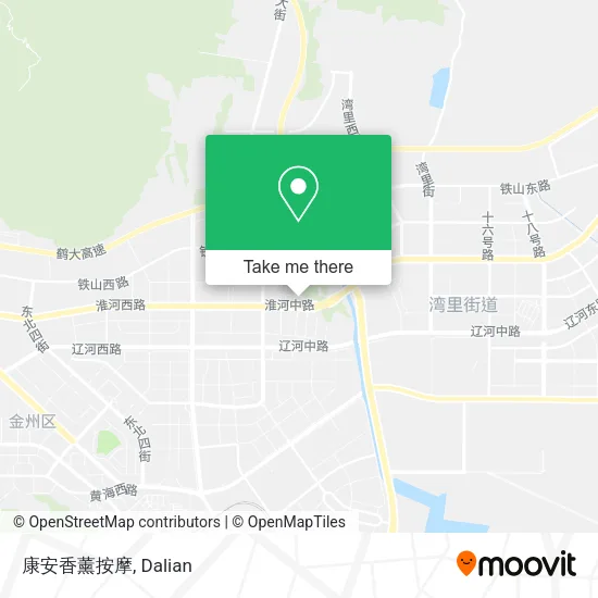康安香薰按摩 map