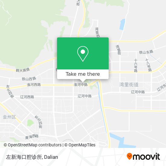 左新海口腔诊所 map