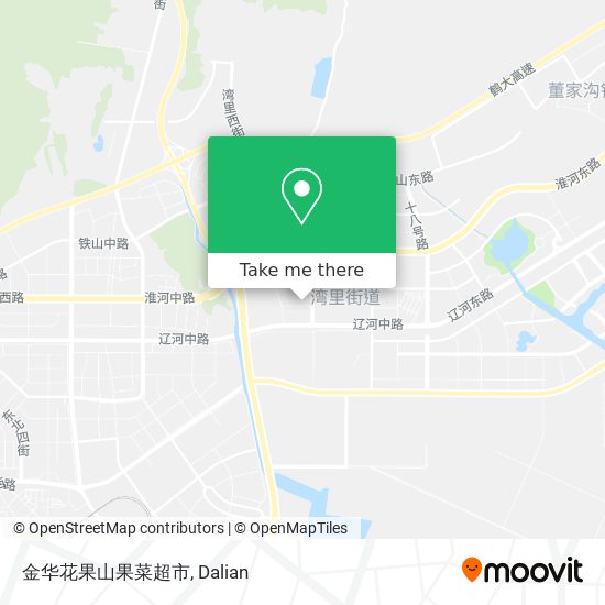 金华花果山果菜超市 map