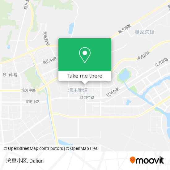 湾里小区 map