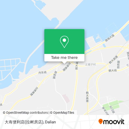 大有便利店(拉树房店) map