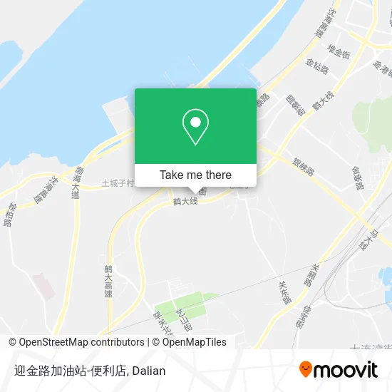 迎金路加油站-便利店 map