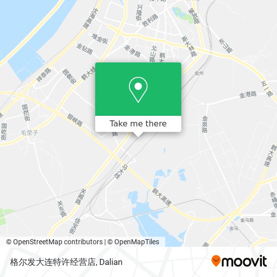 格尔发大连特许经营店 map