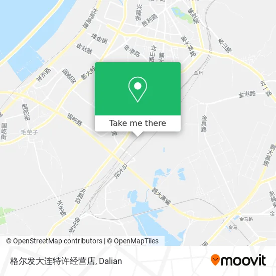 格尔发大连特许经营店 map