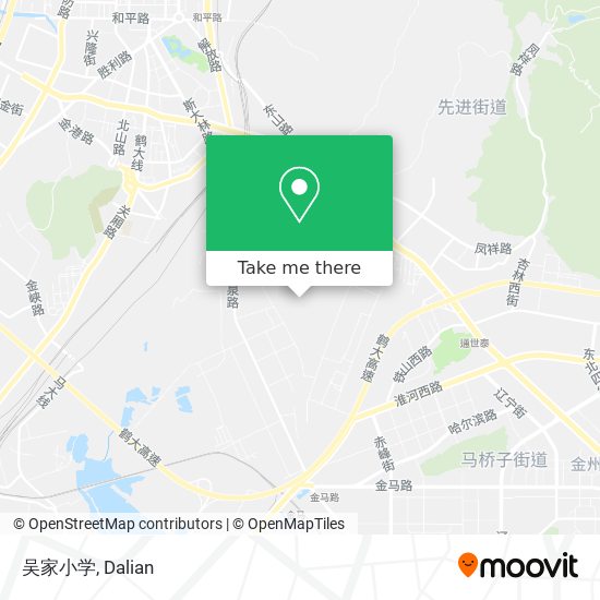 吴家小学 map